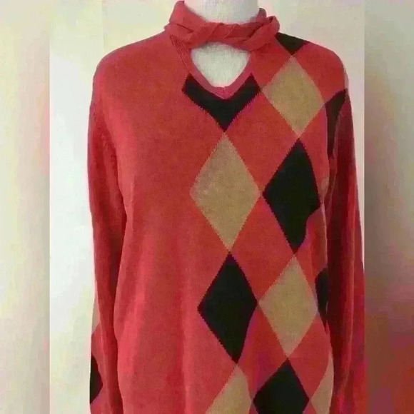 NWT Argyle Sweater New with Tags XL - Picture 4 of 10